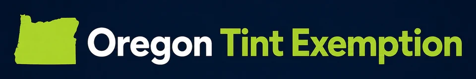 Oregon Tint Exemption